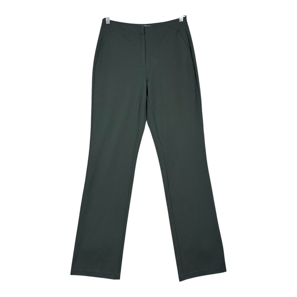 NEW American Tall Pant Trouser Straight Leg Sz 8 Tall Green